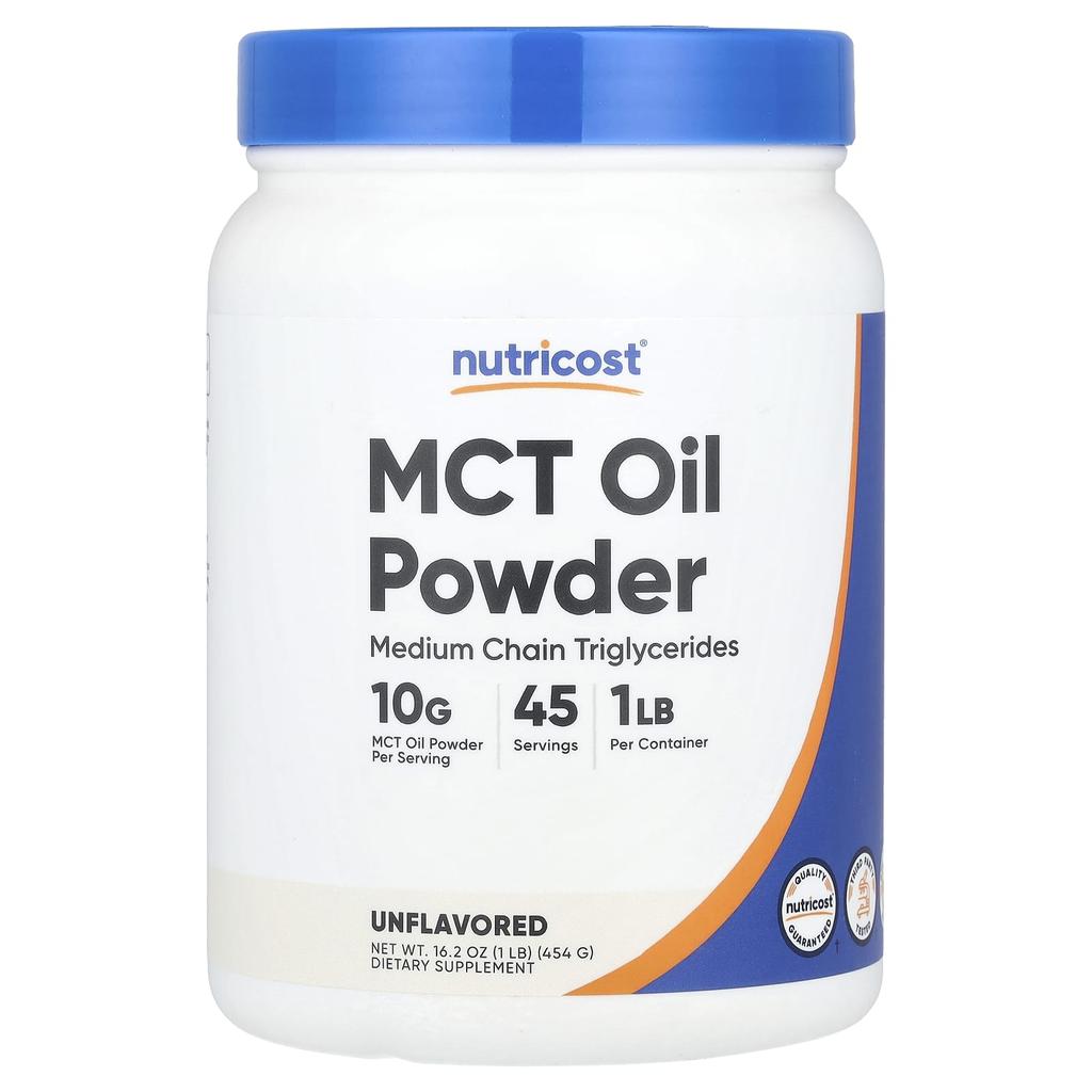 Mct Oil Powder, Unflavored, 454G(16.2Oz)