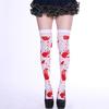 Длинные носки, аксессуары для костюмов ужасов, эластичные длинные носки для Хэллоуина, косплея, вечерние, для фестиваля