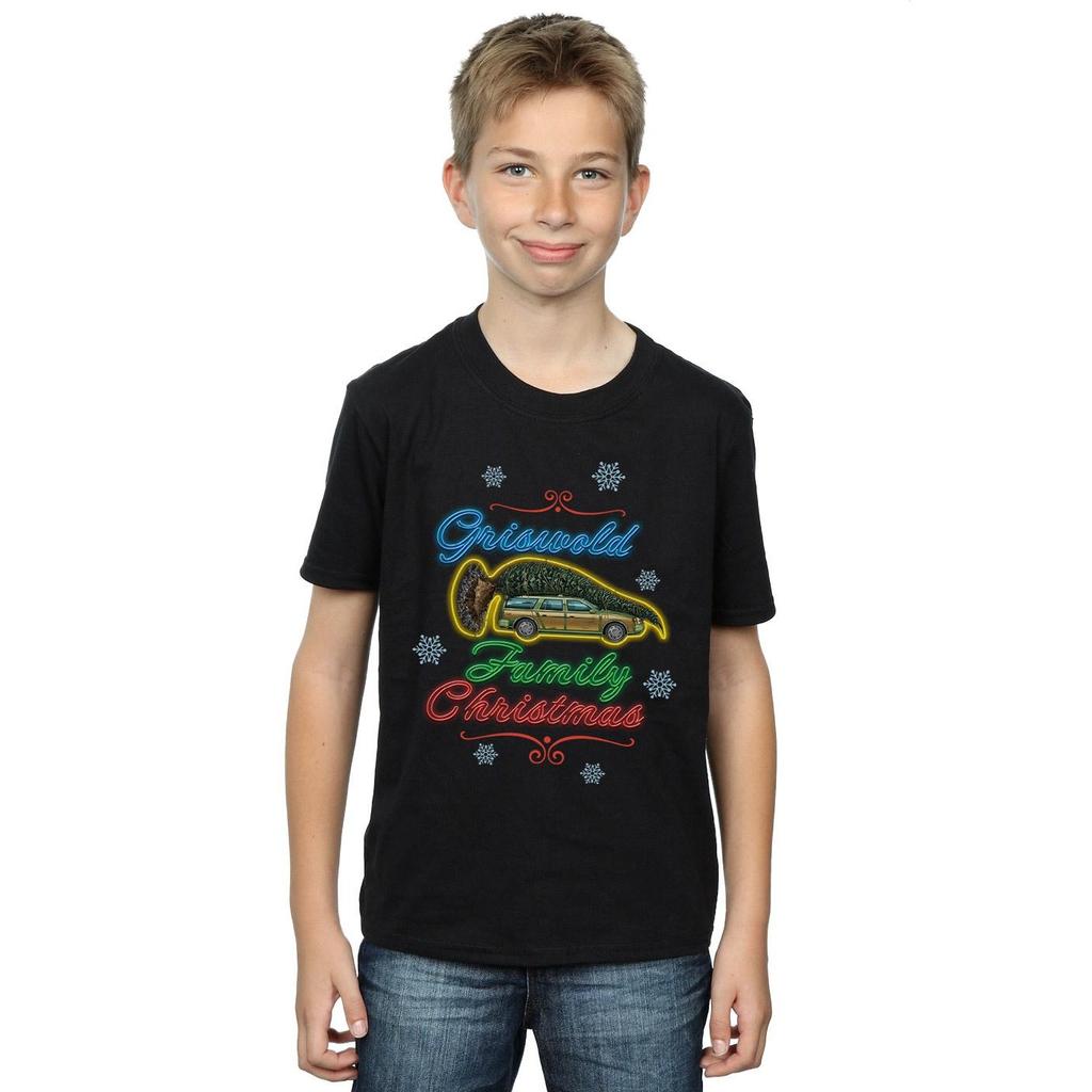 National Lampoon´s Christmas Vacation Boys Griswold Family Christmas T-Shirt