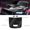 Защитная пленка под карбон для Ford Mustang GT Dark Horse 2024 2025 - Глянцевая черная TPU пленка на капот и крышу, устойчивая к царапинам