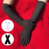 Milk Silk Elastic Gloves Festival Party Group Performance Bar Ball Dress Up Gloves