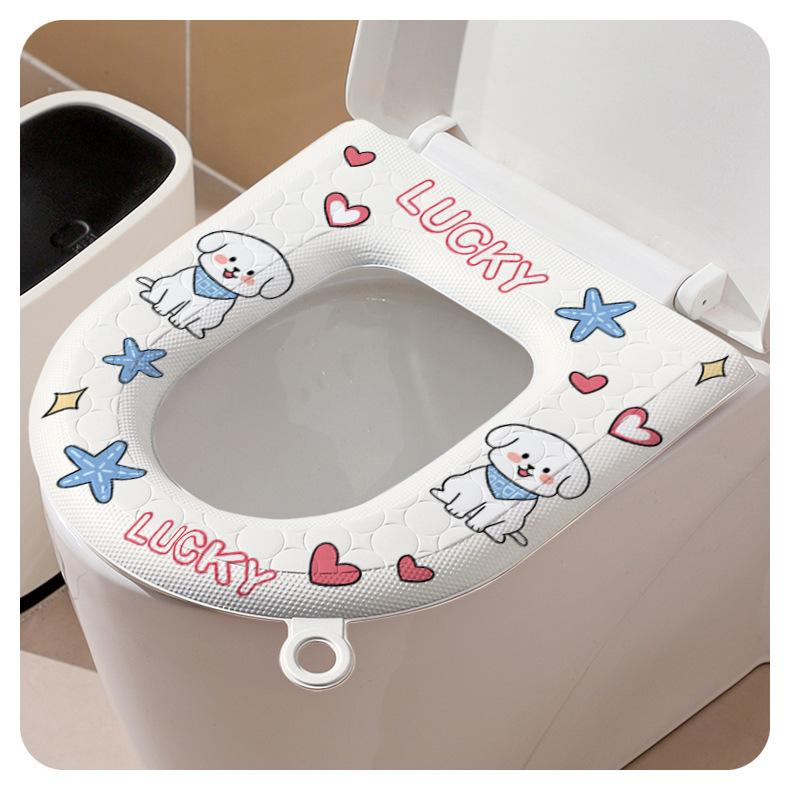Handle Toilet Seat Cover Universal Toilet Pad Mat New Toilet Lid Cushion Toilet Accessories