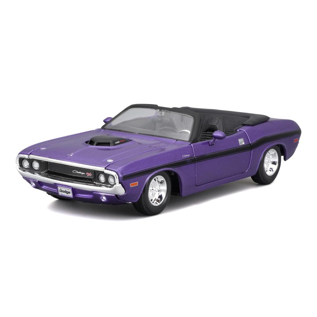 Maisto 1/24 Dodge Challenger 1970 Кабриолет Фиолетовый / Металлическая Модель Автомобиля (Готовый продукт) 31264