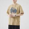 Men's New Short Sleeved Versatile T-shirt, Men's Loose and Casual Japanese Fashion Brand Round Neck, Men's