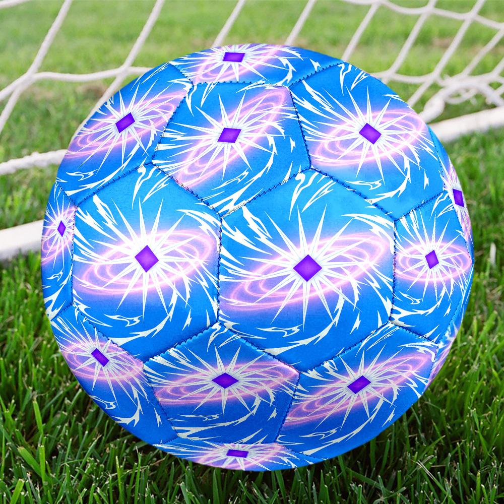 1pc Cosmic Energy Burst Size 5 Soccer Ball Professional Match Training Football Indoor &Outdoor Sports Ball Lightweight Durable c6567