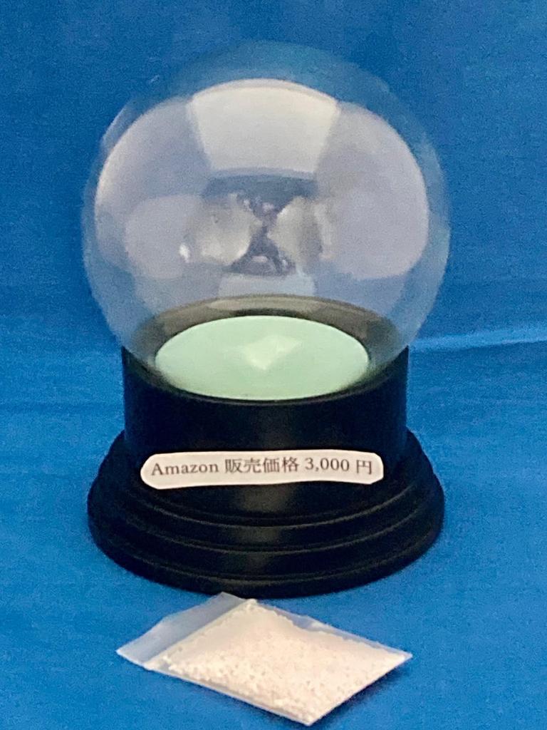 Snow Globe Handmade Kit, Large Size (glass Sphere 100mm)