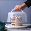 Food-grade Fresh Cake Keeping Container Waterproof Cake Container Transparent Pastry Storage Boxes Dessert Container