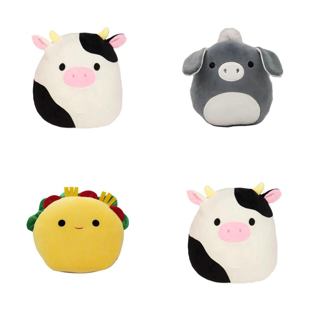 Восхитительно Мягкая Плюшевая Игрушка-Гамбургер Squishmallow Большая Подушка Для Детей И Взрослых