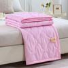New Double Sided Cooling Blanket Comfortable Breathable Conditioning Quilt Spring Summer Solid Color Skin-Friendly Cooler Quilt