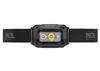 PETZL ARIA 2 RGB Compact, Durable, Waterproof Headlamp with White/Red/Green/Blue Modes, 450 Lumens, Black/Yellow