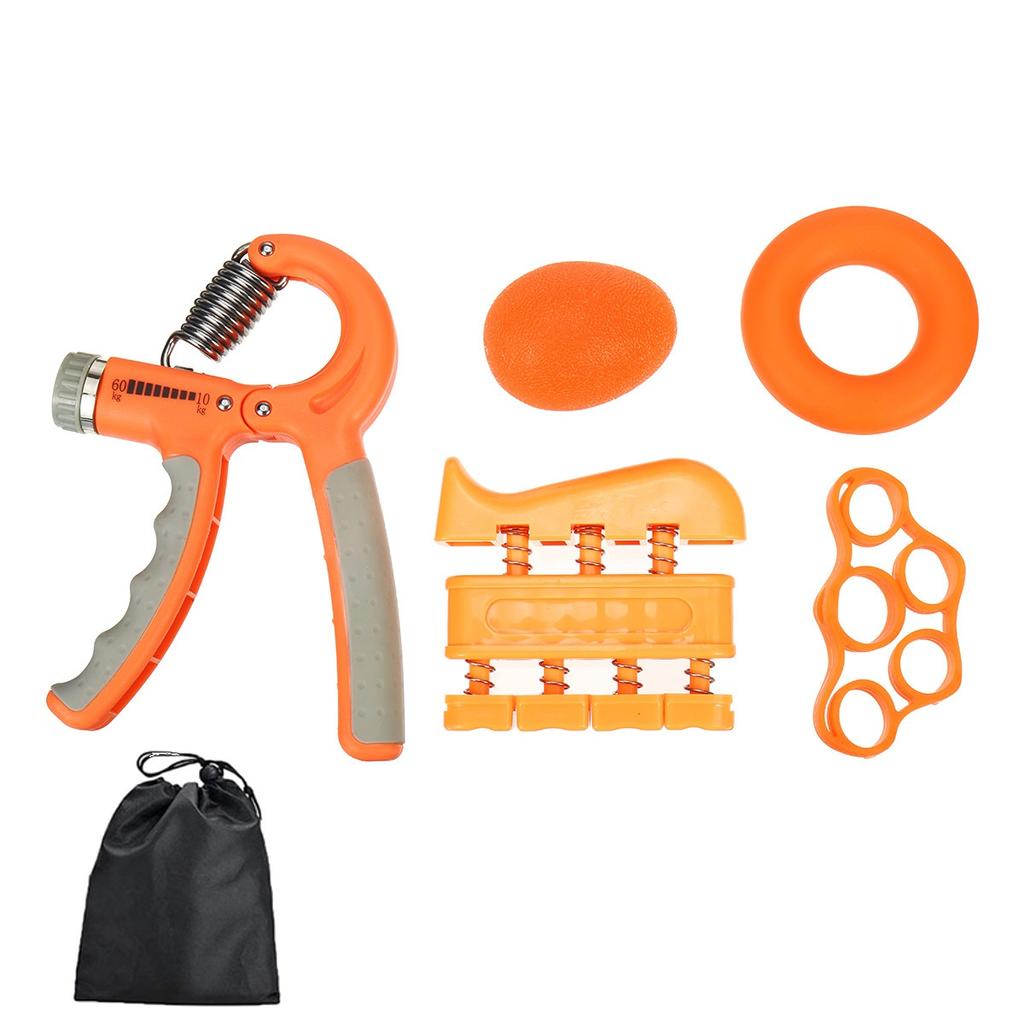 Набор из 6 предметов, тренажер для захвата рук, счетный захват для рук, тренировочный инструмент, регулируемый фитнес-тренажер для запястья, устройство для силовой тренировки, зажим для рук, захват для предплечья