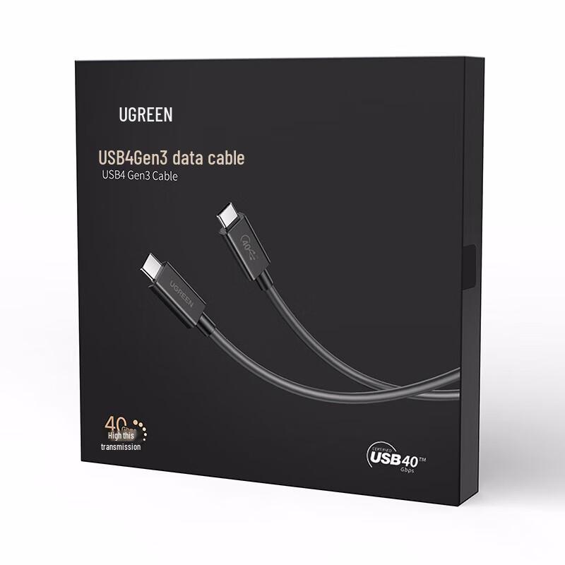 Ugreen Полнофункциональный кабель для передачи данных USB4 Type-C