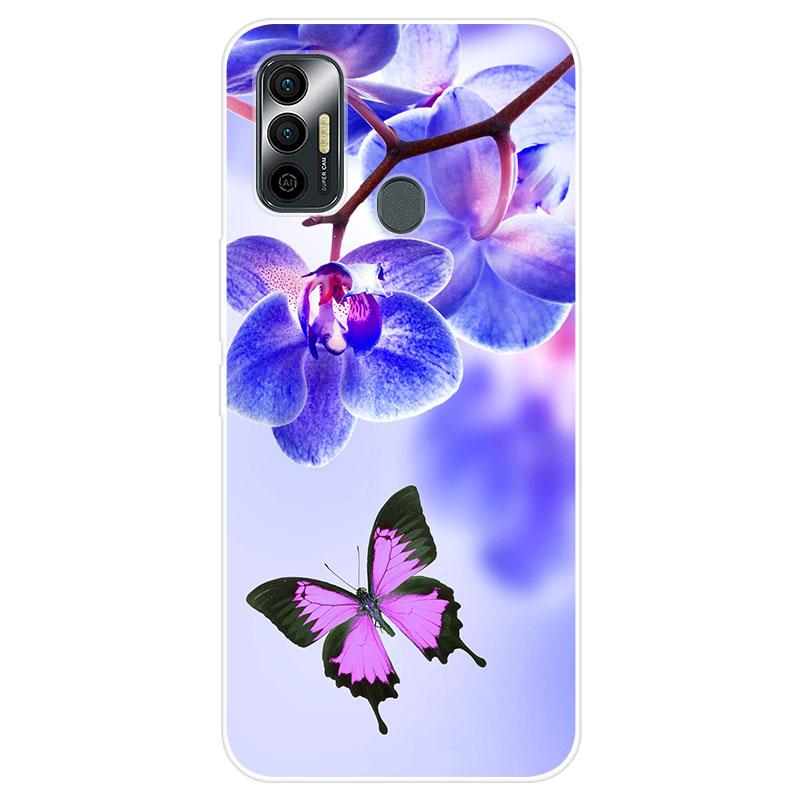 Силиконовый чехол из ТПУ для Tecno Spark 7, мягкий чехол для телефона Tecno Spark 5, чехол