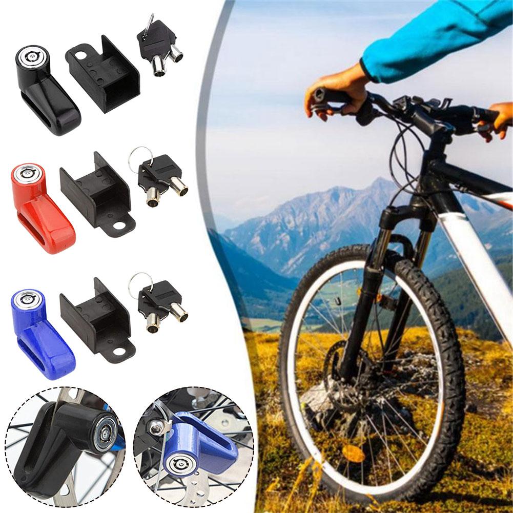 Мотоциклетный замок безопасности противоугонный велосипед мотоцикл дисковый тормоз мотоцикла защита от кражи для скутера безопасность велосипед L K1M1
