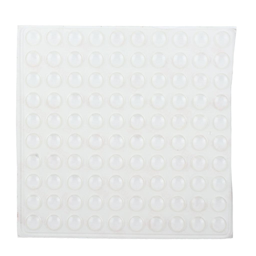 100 шт./лист Самоклеящиеся накладки Противоскользящие Прозрачные Буферные Накладки для Стола Стула Рамки для Фото