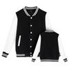 Solid Color Jacket Baseball Clothing Workwear Baseball Shirt Women's Cardigan Coat
