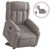 VidaXL Fauteuil Inclinable Électrique, Chaise de Relaxation avec Dossier et Repose-pied Réglables, Siège de Salon, Moderne, 3205348