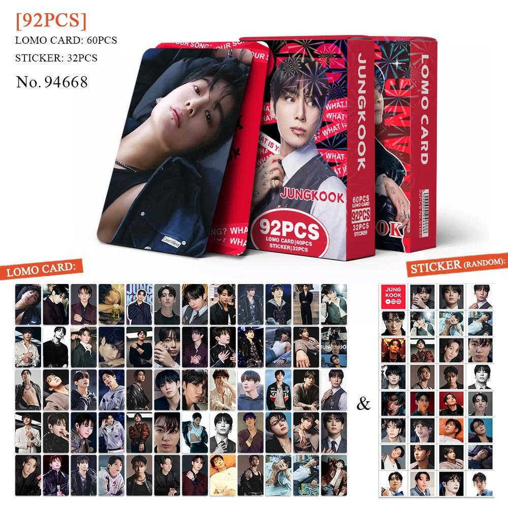 92 BT BTS photo album JK SUGA star KPOP peripheral LOMO photo card