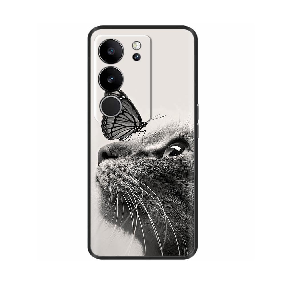6.78' Для Vivo V29 5G Чехол V 29 Силиконовый ТПУ Мягкий Бампер Чехол для Телефона для VIVO V29 V2250 VivoV29 Чехлы Защитный Чехол Сумка Coque