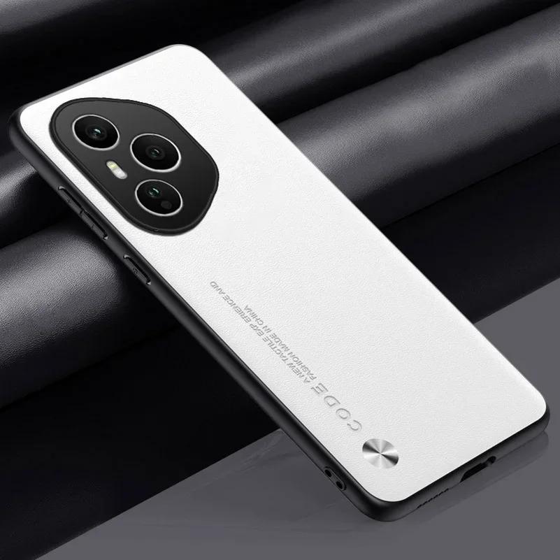 Для Honor 400 Pro чехол простой PU кожаный силиконовый TPU рамка защитный чехол для Honor 400 Lite 400Pro Power GTpro ударопрочный жесткий бампер