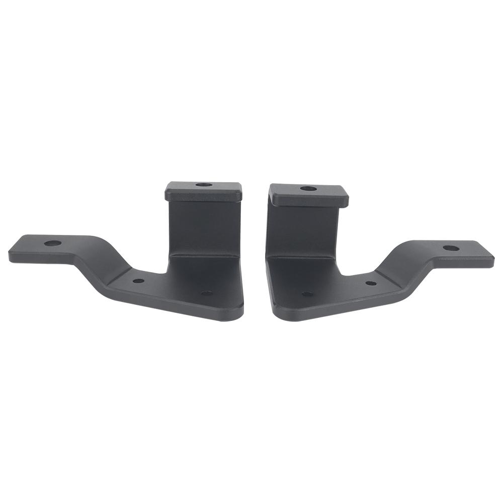 2PCS Hood Off-Road Ditch Light Mounting Brackets A-Pillar Dual LED Pod Lights Foglights Mount Bracket for 2021-2024 Ford Bronco