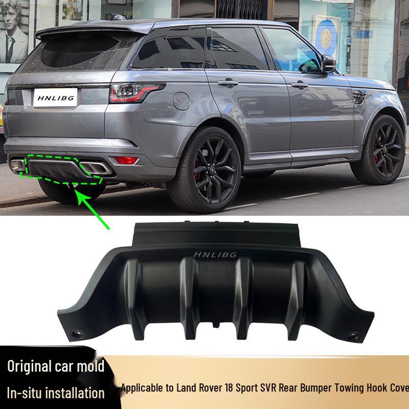 2018 Range Rover Sport SVR Rear Bumper Tow Hook Cover (LR117846)