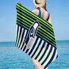 Seattle Seahawks Logo Microfiber Beach Towel, Lightweight And Quick-Dry, for Summer Travel, Beach Essential, Swimming Pool