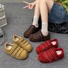 2025 New Matte Leather Velcro Kapibara Big Head Casual Board Shoes Dexun Shoes Flat Single Shoes Women