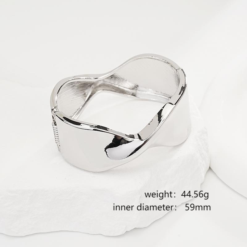 Браслет-манжета с переплетающимися кольцами - Европейский и американский дизайн в стиле легкой роскоши для женщин