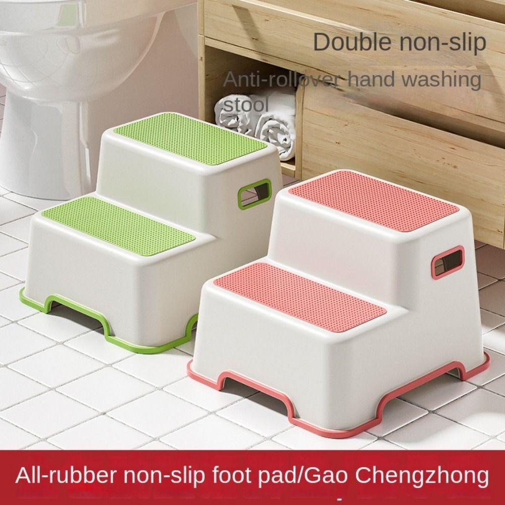 Приучение к горшку, портативный нескользящий детский стульчик для ног, табурет для унитаза, аксессуары для ванной комнаты