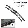 Wiper Front & Rear Wiper Blades Set For Nissan X-Trail T31 2007-2013 2008 2009 2010 2011 2012 Windshield 24"16"14"