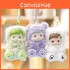 Color Solid Kids Plush Doll Keychain Stuffed Toy Gift For Birthday Pendant Bag