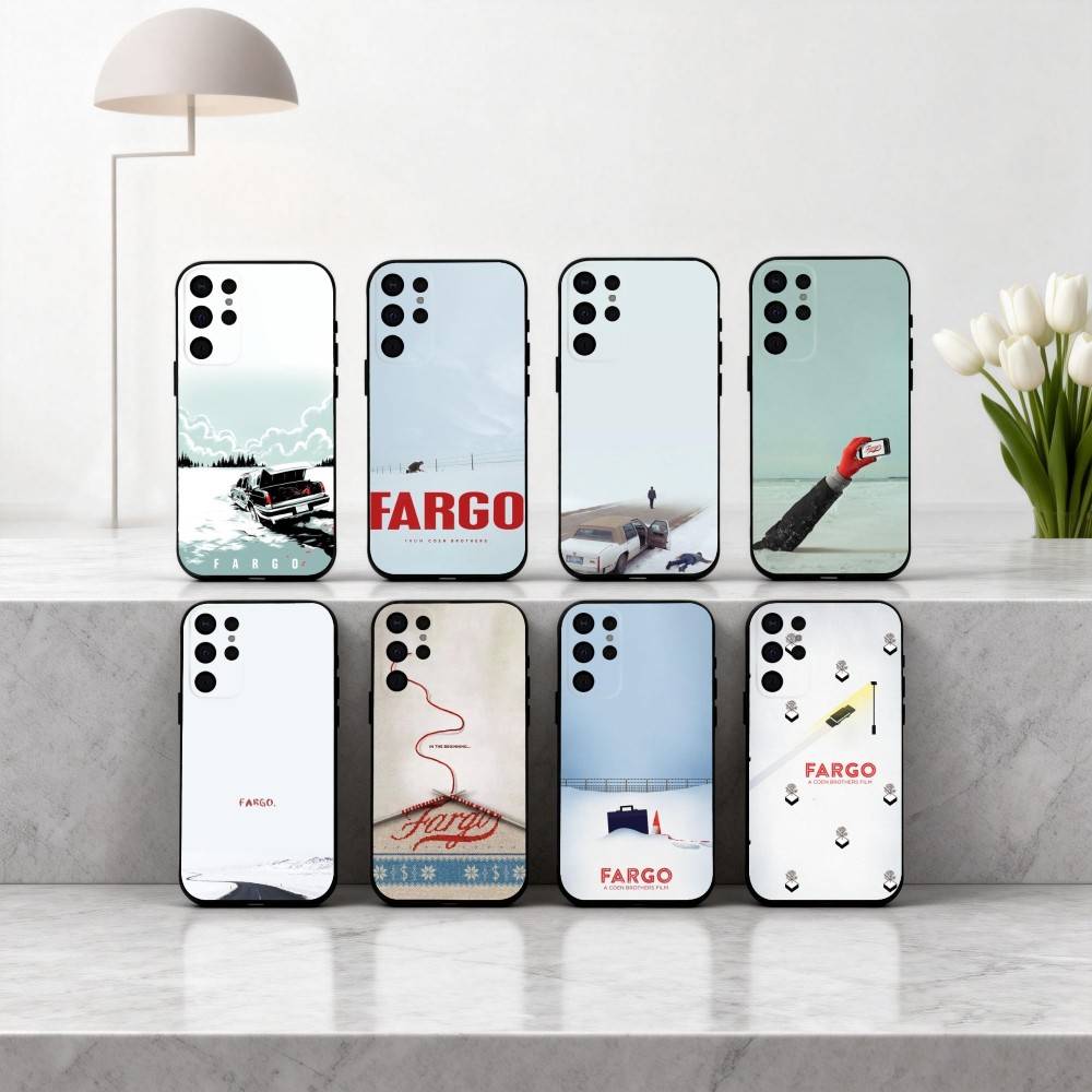 Чехол для телефона T-TV F-Fargo-O для Samsung S25, S24, S21, S22, S23, S30, Ultra, S20, Plus, Другие Мягкий Черный Чехол