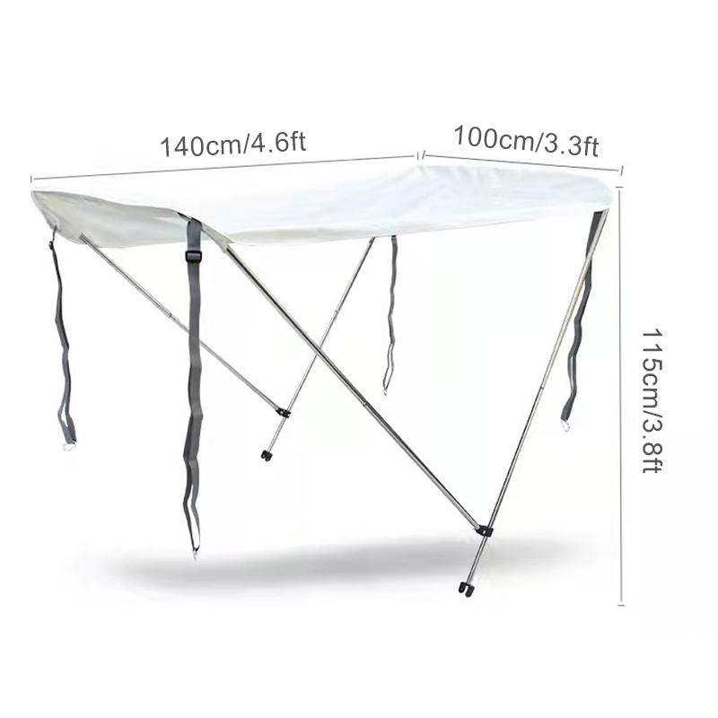 Верхний тент Bimini, водонепроницаемый, с защитой от ультрафиолета, тент для каяка, лодки, солнцезащитный козырек