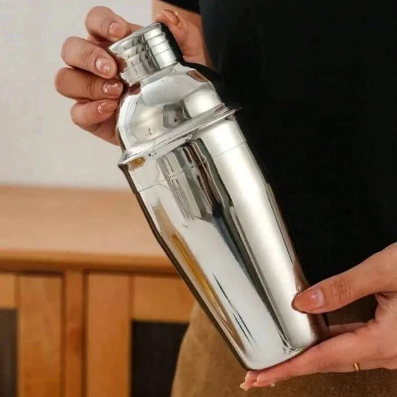 350/550/750ml Stainless Steel Multi Capacity Shaker Cup Cocktail Shaker Barware Cocktail Wine Mixer bartender tools