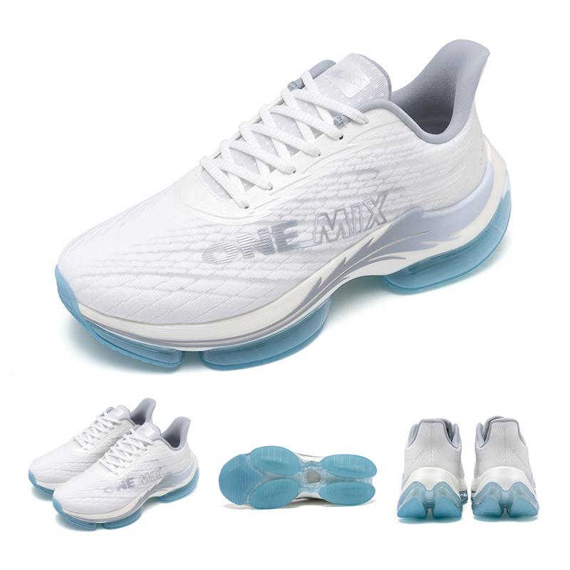 onemix Модные мужские кроссовки на воздушной подушке, спортивные кроссовки для пар, спортивные кроссовки для бега, уличные женские прогулочные кроссовки