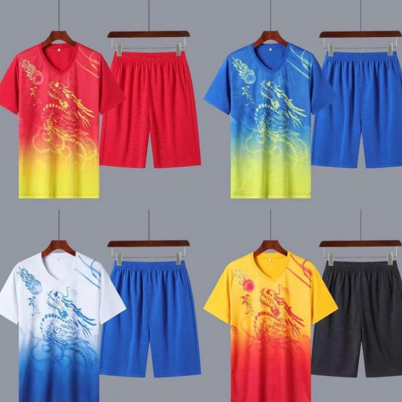 Unisex Quick-Dry Dragon Boat Team Shirts Sports Training Uniforms 6005