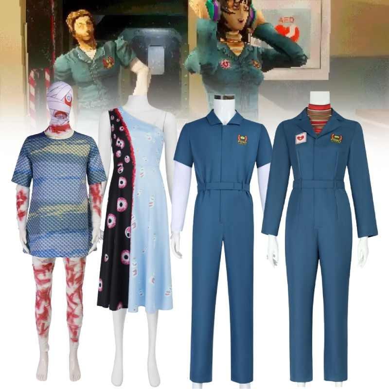 Корри Аня Полоскание рта Джимми Косплей Костюм Набор Игра Аниме Вечеринка Хэллоуин