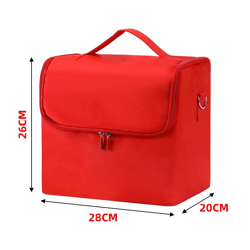 Большой многослойный профессиональный органайзер для макияжа и тату-инструментов