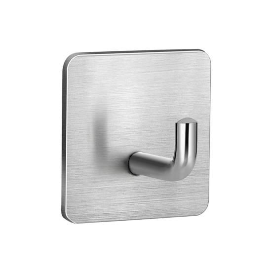 6 шт. настенные крючки для хранения, прочный несущий удар, бесплатная простая установка, набор самоклеящихся крючков из нержавеющей стали