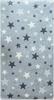 Children's Bedroom Rug 100x150 Cm Polyester Star Grey