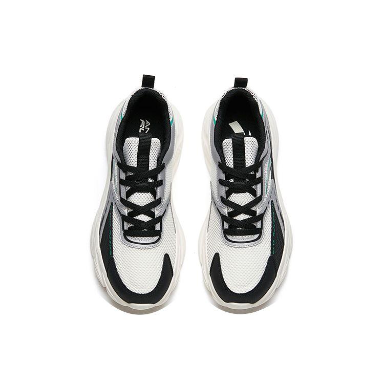 Anta Кроссовки Running Series с низким верхом, нескользящие, износостойкие, мужские, белые, черные, зеленые 112225573-1