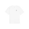 Logo Design Casual Sports Round Neck Short Sleeve T-Shirt Men Tops White 623058-06