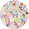 50 Fantasy Creature Cartoon Graffiti Stickers Trolley Box Water Cup Diary Waterproof DIY Stickers