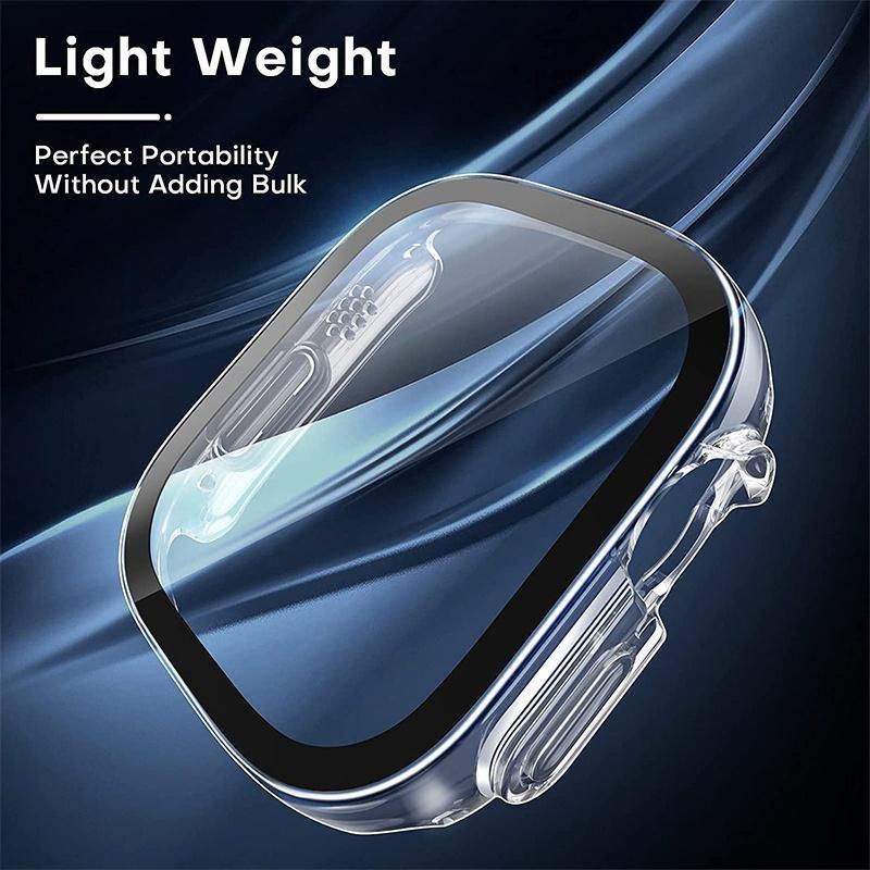 Жесткий чехол для ПК для Apple Watch Case 49 мм, 45 мм, 41 мм, 44 мм, 40 мм, 42 мм, 38 мм, ультратонкий устойчивый к царапинам защитный чехол для часов серии Ultra 8 7 6 SE 5 4