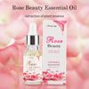 Розовое отбеливающее массажное масло для лица, осветляющее шрамы от прыщей, меланин, темные пятна, увлажняющий уход за кожей, 20 мл