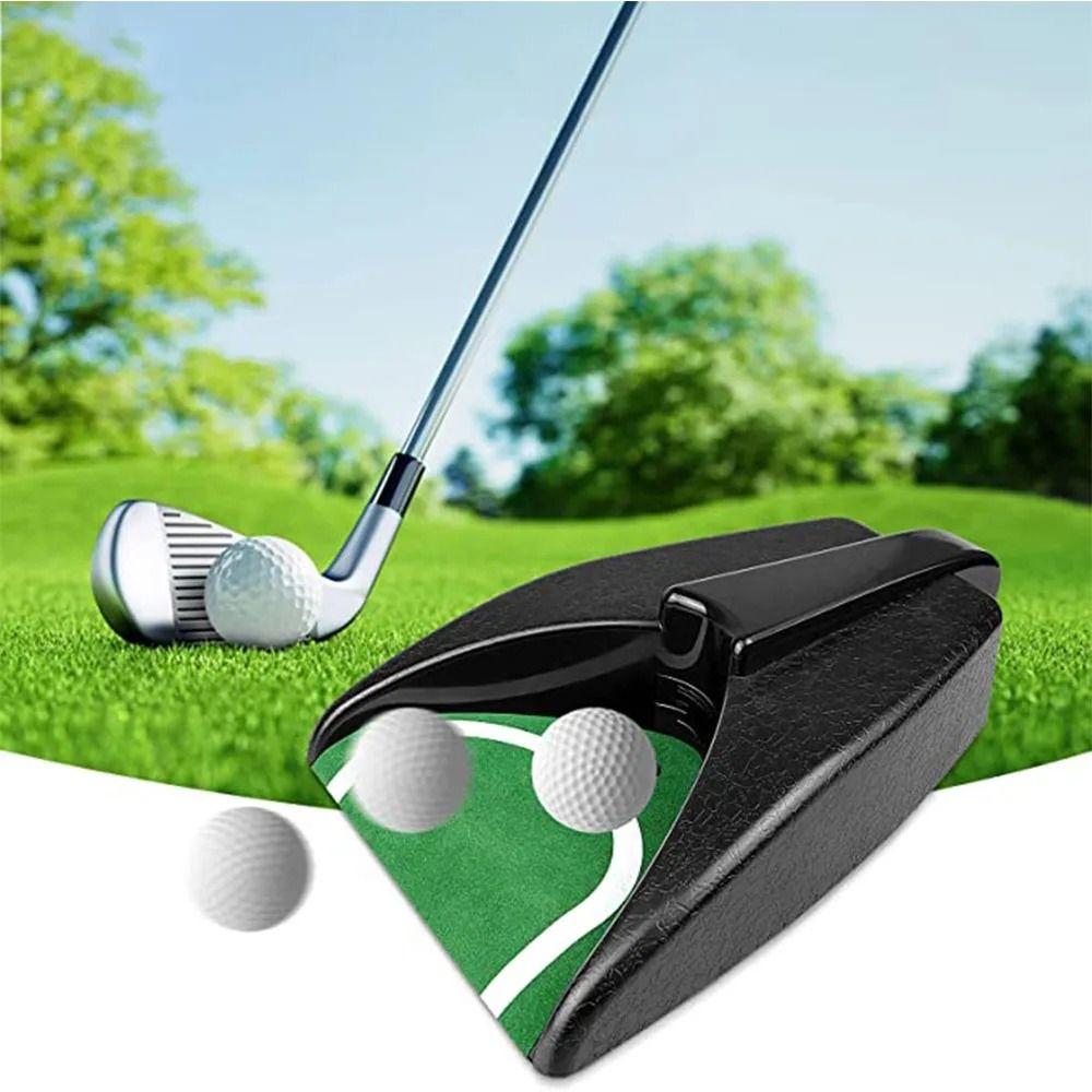 Plastic Golf Ball Trainer Automatic Training Tool Golf Putting Cup New Golf Returner