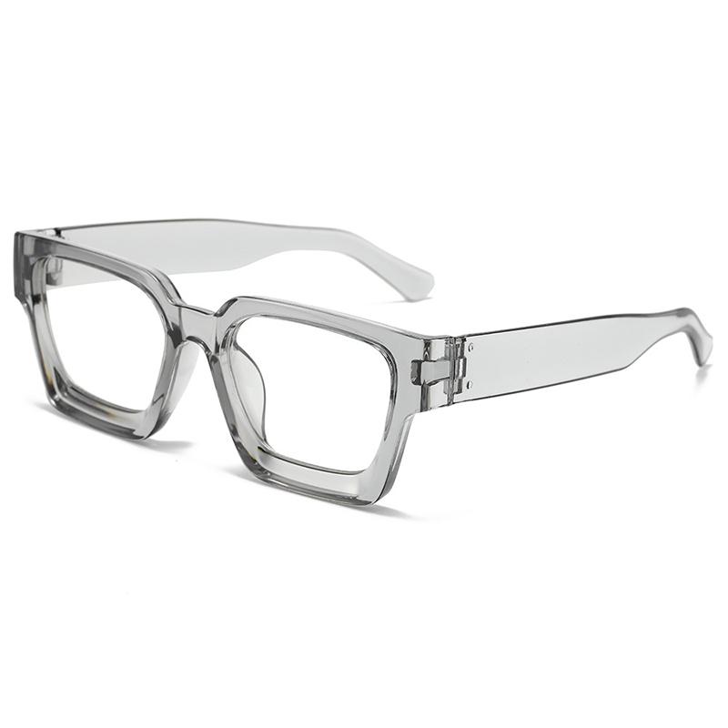 Классические Модные Квадратные Очки для Женщин и Мужчин с Полной Оправой, Защита от Солнца, Очки для Повседневной Жизни, Аксессуары для Очков, Подарок