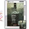 5D DIY Whiskey Cross Stitch Rhinestones Diamond Drawing Embroidery Mosaic Home Decor