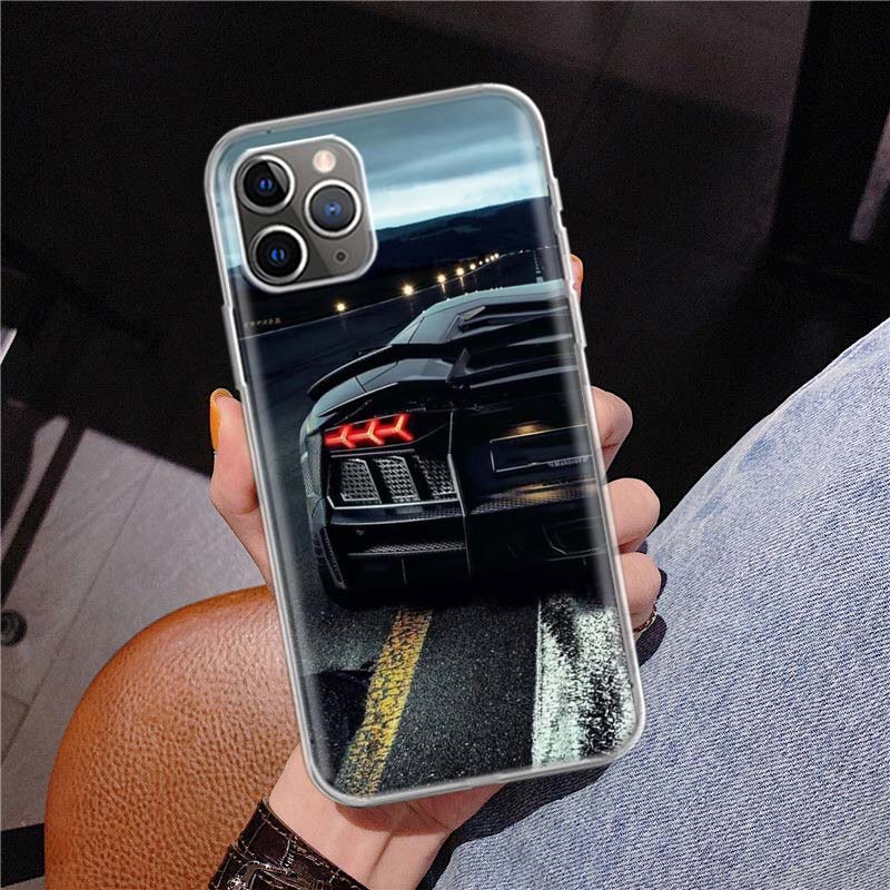 Мужской чехол со спортивными автомобилями для Apple iPhone 11 12 13 14 Pro 7 XR X XS Max 6 6S 8 Plus + Mini 5 SE, мягкий чехол с принтом